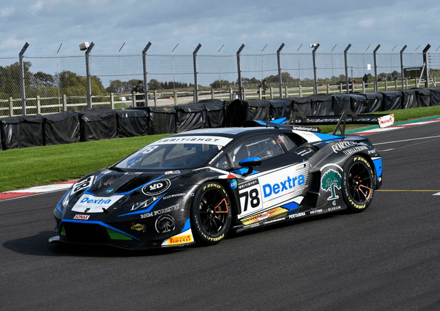 ICA4551  #78 Lamborghini Huracan GT3 Evo2 Barwell Motorsport British GT 2025 Donington Park Photographic Print