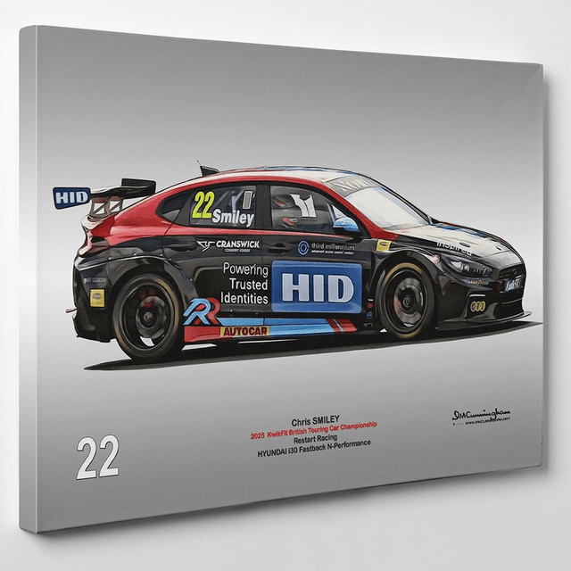 C250506 Hyundai i30N BTCC 25 Restart Racing #22 Chris Smiley DNPK