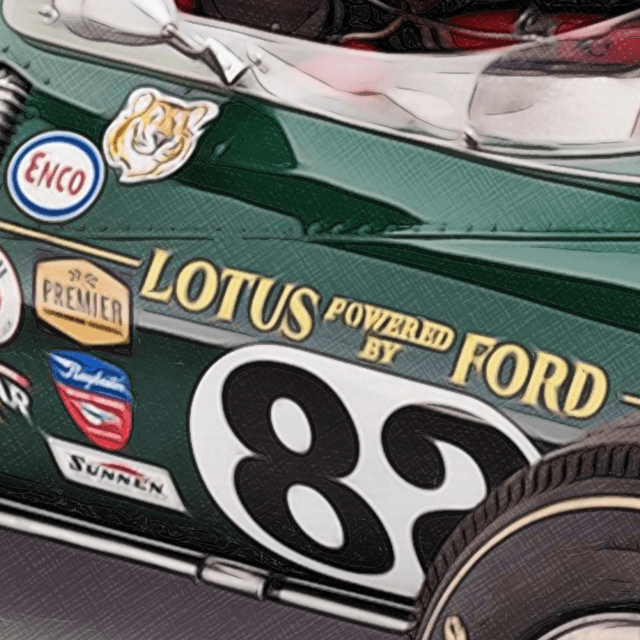 C250408 Lotus 38 Indianapolis500 Winner 1935 Jim Clark