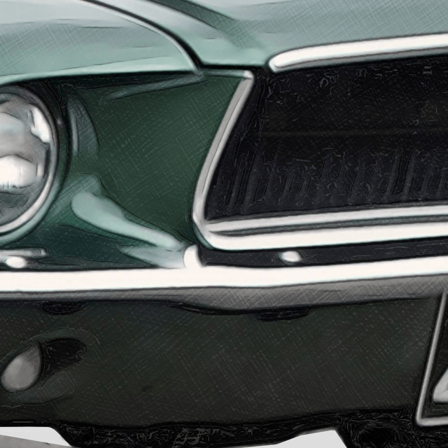 C250706 Ford Mustang Fastback #NDB489E 1967