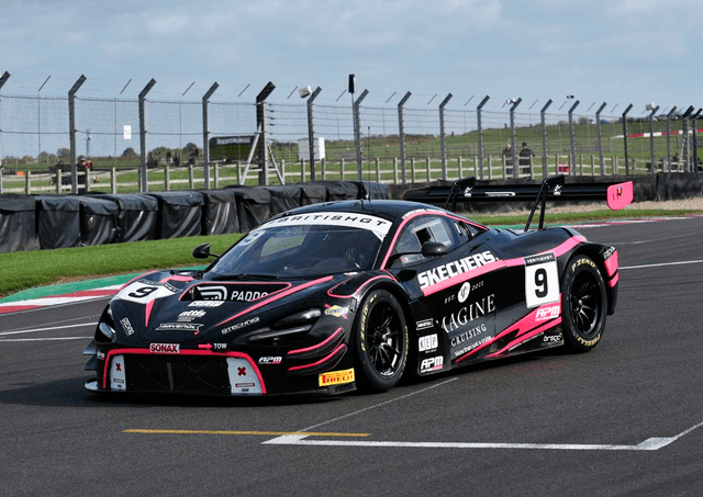 ICA4572  #9 McLaren 720S GT3 Evo Paddock Motorsport British GT 2025 Donington Park Photographic Print