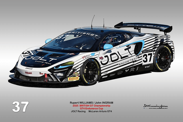 C250409 McLaren Artura GT4 British GT 25 Jolt Racing #37 DNPK _ICA8004
