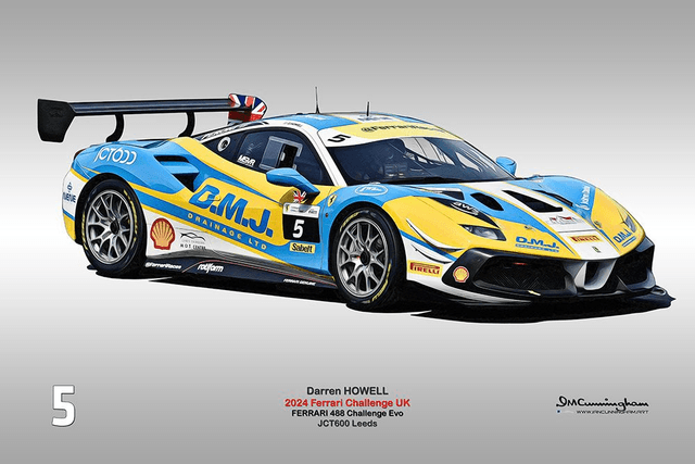 C240605 Ferrari 488 Challenge Evo FCUK24 HOWELL #5
