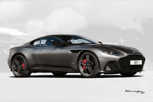 C180912 Aston Martin DBS Superleggera Xenon Grey 2018