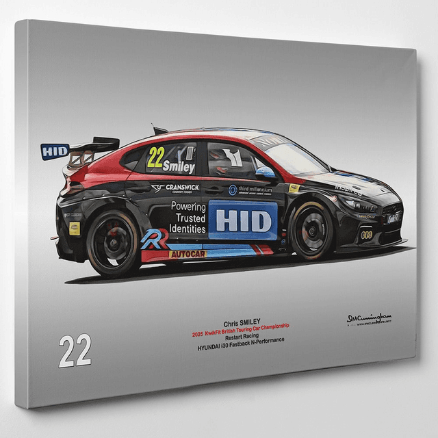 C250506 Hyundai i30N BTCC 25 Restart Racing #22 Chris Smiley DNPK