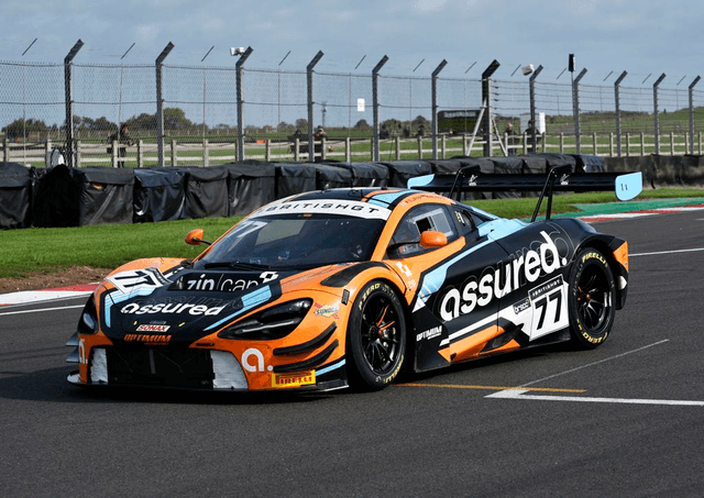 ICA4594  #77 McLaren 720S GT3 Evo Optimum Motorsport British GT 2025 Donington Park Photographic Print