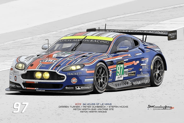 C210303 Aston Martin AMR Vantage GTE Le Mans2013 #97 GTE-Pro