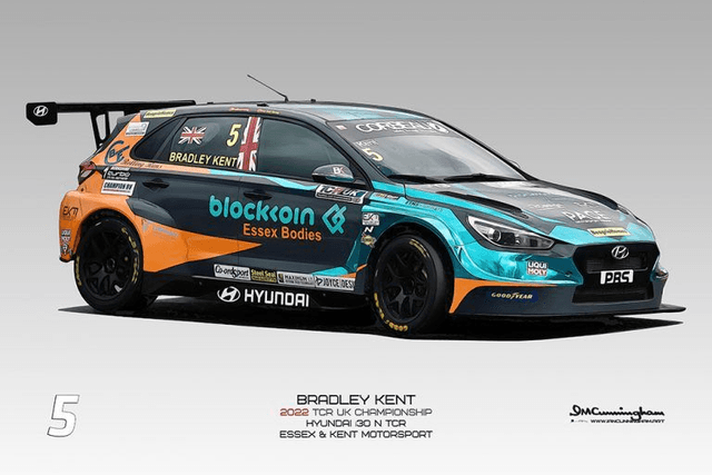 C220805 Hyundai i30N TCRUK22 Essex&amp;Kent Motorsport #5 Bradley KENT OLPK